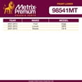 thumbnail image 2 of Metrix Premium Chassis Parts - 2 PC Front Lower Ball Joint Kit Fits 2007-2014 Ford Edge, 2007-2015 Lincoln MKX, 2007-2015 Mazda CX-9, Replacement K500205, Made in Europe, 2 of 6