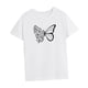 thumbnail image 5 of Camiseta para mujer de verano Tops suave y simple cuello redondo camiseta básica para desplazamientos L, 5 of 7