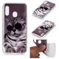 thumbnail image 1 of Animal Series Patterned IMD TPU Case for Samsung Galaxy A20e Wearing Glasses, 1 of 5