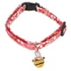 thumbnail image 4 of Collar para Gato,Collar para Gato de Estilo japonés, Collar para Gatito Chirimen japonés, Collar para Gato con Campana, Claridad Notable, 4 of 8