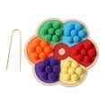 thumbnail image 4 of Juego de , juguete de desarrollo, educativo, habilidad fina, juego de de tablero de madera de aprendizaje temprano para, 4 of 9