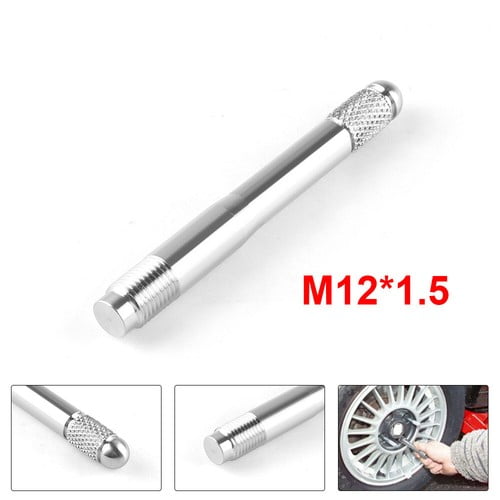 2pcs M12x1.5 Stainless Steel Wheel Hanger Pin Lug Hole Guide Alignment Tool