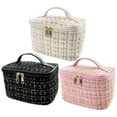 thumbnail image 3 of Cosmetic Bag Organizer Make Up Bag Large Portable Travel Bag Hepburn Storage Bag Toiletry Style, 3 of 7