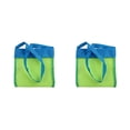 thumbnail image 1 of Bewildely Bolsa de malla de playa plegable arena lejos Tote niños juguetes toalla bolso portátil senderismo viaje piscina cosmético hombro Type4 NO4, 1 of 6