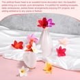 thumbnail image 5 of Uxcell 50-Pack Artificial Plumeria Flowers, Fake Silk Heads Flower Plumeria Bulk Petal for DIY Crafts/Dress/Wedding/Party Decoration [Red, 2.36"/ 6cm], 5 of 6