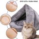 thumbnail image 5 of Super Warm Pet Bed Cat House Cojín Saco De Dormir Para Mascotas Y Perros Pequeños Xz001 (s: 50 * 37 * 29 Cm, Gris). Afortunado Sencillez, 5 of 5