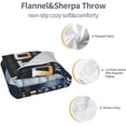 thumbnail image 6 of to My Dad from Daughter Flannel Fleece Throw Blanket Grateful Love Birthday Gift Throws Blankets, Happy Father's Day Present for Sofa, Super Cozy Lightweight Father Gifts Idea, 6 of 8