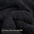 thumbnail image 5 of NC King Sherpa Fleece Bed Blanket,Embossed Winter Borrego Blanket,3-Piece 79"x91",7.5LB, 5 of 6
