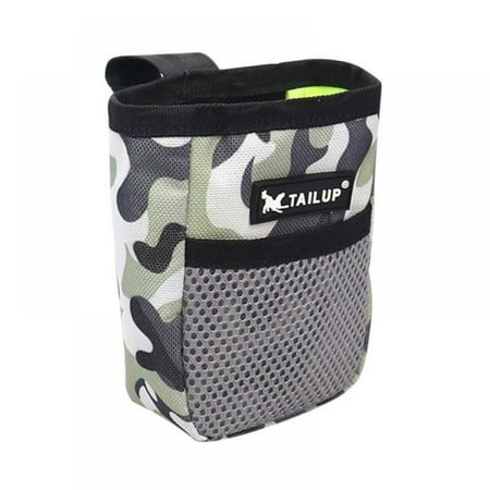 Mini Pet Dog Summer Outdoor Training Bag Portable Puppy Snack Bag Reward Bait Bag Pet Training Bag Multi-Function Outdoor Pet Food Reward Pocket  Dog Nylon Liner Cloth Portable Waist Snack Bag