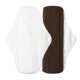thumbnail image 3 of Compresas sanitarias de carbón de bambú orgánico, lavables, para la menstruación, a prueba de fugas, reutilizables, para higiene femenina, 3 of 5