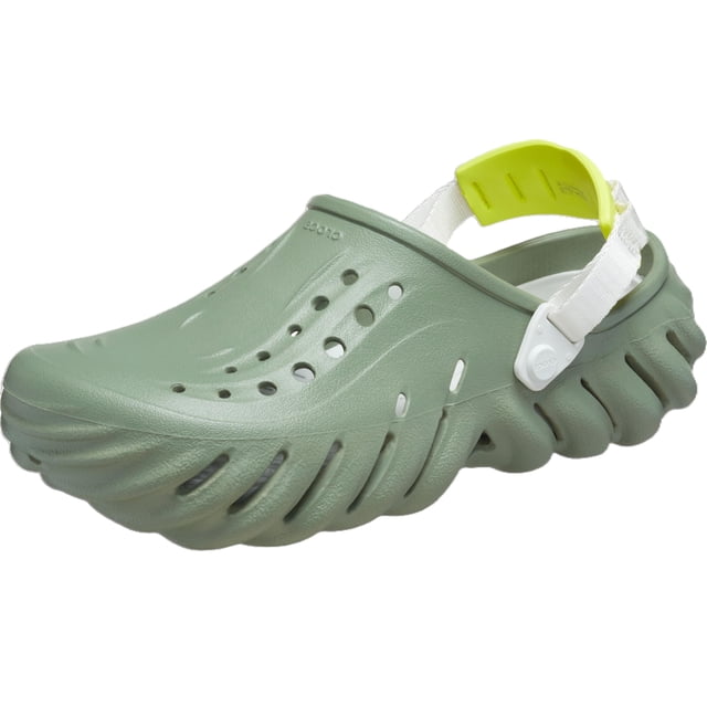 Crocs Unisex Zueco Echo Moss Talla 11 US Hombre Ajuste Amplio