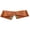 Brown, variant on Women Corset Belt Wide Leather Waist Belt Under $10 Punk Style Daily Wear with Chest Elastic Waistband – Adjustable Faux Leather Corset for Dresses & Tunics