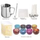 thumbnail image 3 of Kit Para Hacer Velas, Velas Diy, Juego De Herramientas Artesanales, Kit De Cera Para Mechas De Olla Para Verter Advancent HA025178-02, 3 of 5