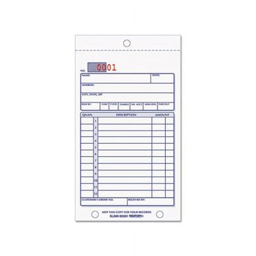 Rediform, RED50111, Incoming/Outgoing Call Register Book, 1 Each, White ...