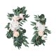 thumbnail image 4 of Arco de la boda Flores Floral Swag Telón de fondo Centro de mesa Guirnalda Flores artificiales decorativas Swag para la puerta delantera Telón de Estilo A Perfecl Guirnalda de arco de boda, 4 of 8