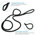thumbnail image 3 of WHAMVOX 1Set Training Leash Black 150cm Length 1cm Thickness for Small Dogs, 3 of 8