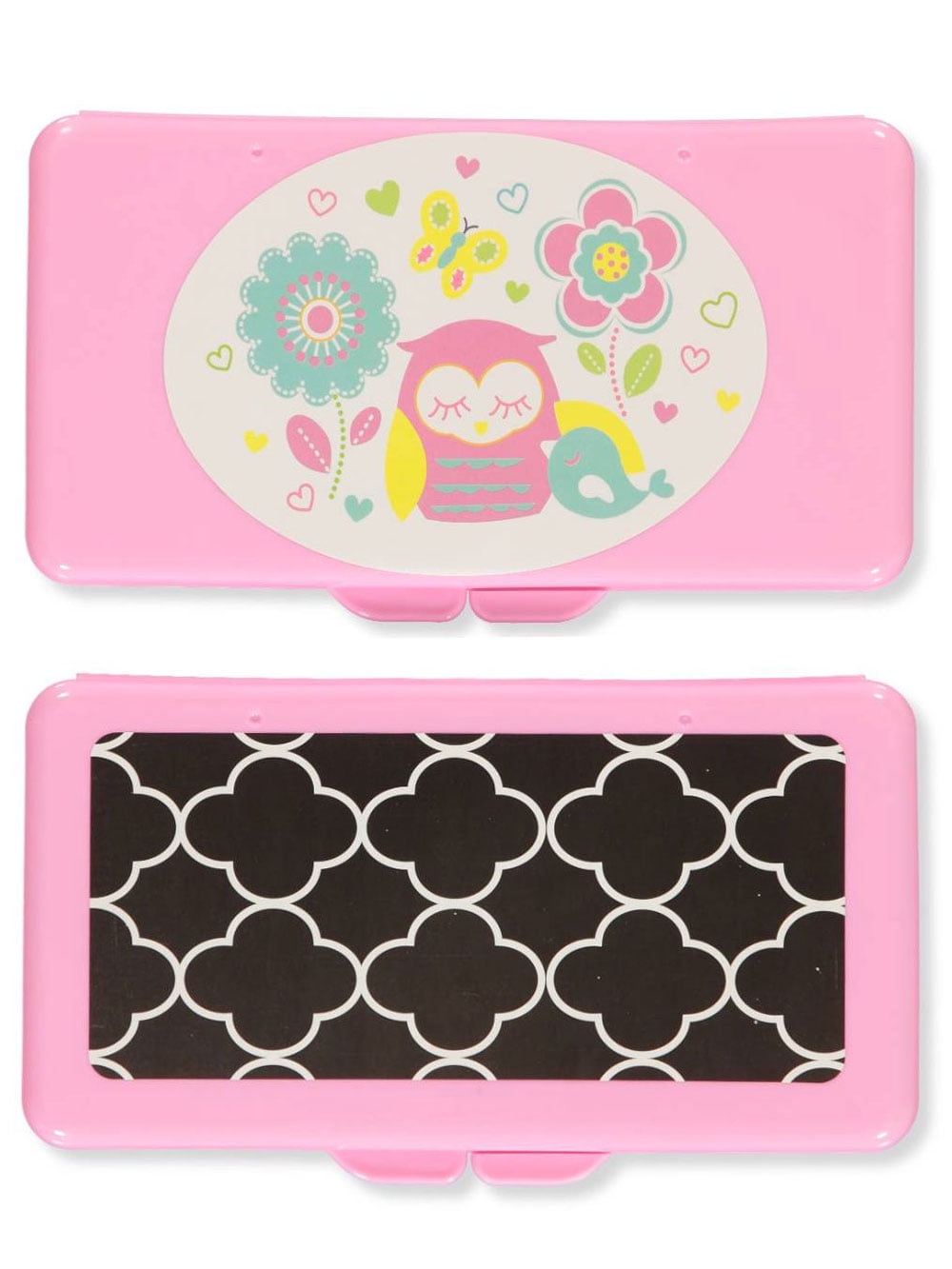 Playtex 2Pack Wipes Travel Case pink, one size