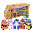 thumbnail image 1 of Robocar Poli Transformation Robot Poli Amber Roy Car Toys Action Figure Toys, 1 of 7