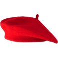 thumbnail image 2 of 1pack Beret Hats Solid Classic Beret Hats for Girls, 2 of 8