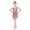 Pink, variant on Girls Latin Dress Shiny Diamonds Halter Sleeveless Tassels Dancewear Samba Rumba Jazz Cha Cha Dance Costume,  Silver S