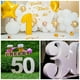 thumbnail image 5 of Letras de espuma Unique Bargains letra EPS Blanco 100mm/4 Pulgadas Paquete de 2, 5 of 6