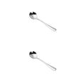 thumbnail image 1 of Cateissary Cucharas con mango largo Acero inoxidable Café Cocina Beber Helado Cubiertos Cucharadita Hogar Cantimplora al aire libre 2Conjunto, 1 of 6