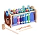 thumbnail image 2 of Wooden Glockenspiel Percussion Fishing Game Motor Skill Educational Toy Pounding Hugo Percusión glockenspiel, 2 of 6