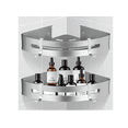 thumbnail image 4 of 2 Piezas Estante Para Baño Esquinero Regadera Cocina Xtellar plateado, 4 of 4