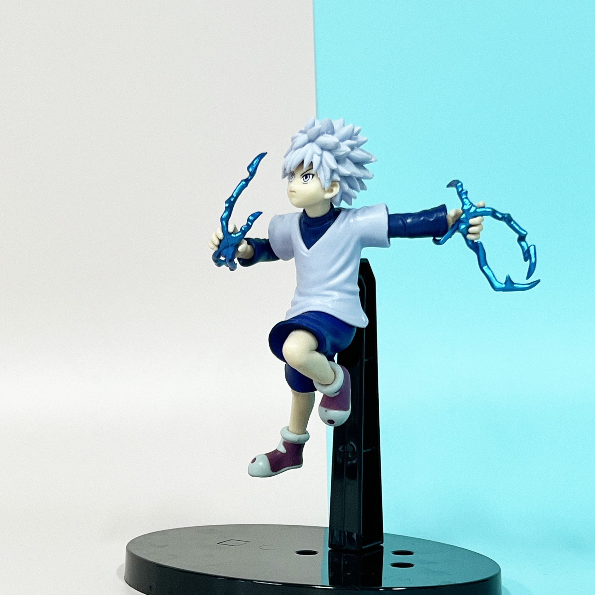 New KURAPICA, GON Freecss, Killua ZOLDYCK Figure, Fighting Anime Figures 15cm/5.9inch Character Model Collectible Handicrafts for Anime Fans Gift (c)