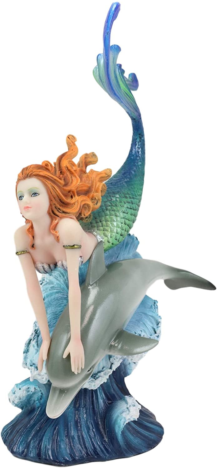Jim Shore Disney Little Mermaid Shell Scene Seashell Scenario Figurine  #6005956