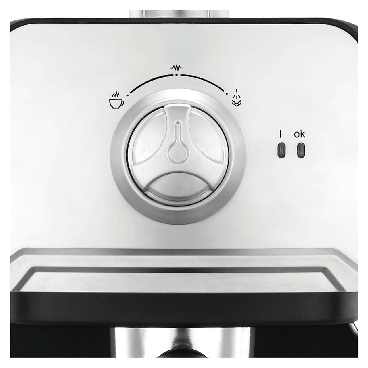 Continental Espresso Maker 20-Bars of Pressure Die-Cast Boiler, Condition New