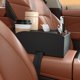 thumbnail image 5 of Box Carrest Box Box De Almacenamiento Multifuncional Organizador De La Consola De Cajas De Cuero Copa Interior De Cuero Para Camiones De Automóvil SUV, 5 of 7