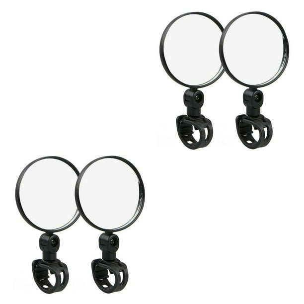 Soidarity Espejo retrovisor para bicicleta, pieza modificada, componentes del manillar, accesorios de reflexión, Reflector transparente para bicicletas, Como se muestra 2 piezas 2piezas Soidarity CBP448547