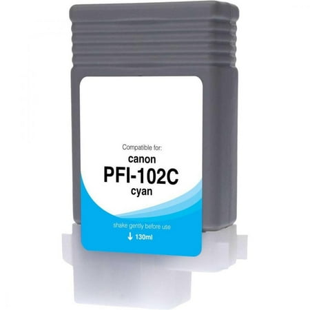 UPC: 0801509388527 | CIG REMAN CANON PFI-102C CYAN