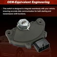 thumbnail image 4 of Interruptor de Seguridad Neutral Unique Bargains para Acura y Honda 28900-RYF-013, 4 of 7