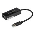 thumbnail image 1 of StarTech.com USB 3.0 Ethernet Adapter - USB 3.0 Network Adapter NIC with USB Port - USB to RJ45 - USB Passthrough (USB31000SPTB) - Network adapter - USB 3.0 - Gigabit Ethernet - black - for P/N: TB33A1C, 1 of 9
