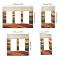 thumbnail image 2 of Yayeee Rocker Switch Wall Plate 2-Gang 4.7"x4.6" Home Decorative Outlet Cover, Abstract Desert Pattern, 2 of 6
