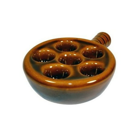 Ceramic Escargot - Escargot Snail Ceramic Plate with Handle