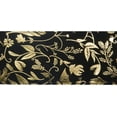 thumbnail image 2 of Cascade Velvet Ribbon W/Wired Edge 2.5"X15yd-W/Gold Foil, 2 of 2