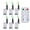 A, variant on Remote Control LED Light Inserts for Halloween Decor, Multi Battery Operated Light Kit with Timer and Dimmable Function for DIY Scene Decor, A