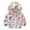 White, variant on Splozh Toddler Girl Windbreaker Jacket Fashion Cute Toddler Kids Baby Cartoon Zip Windproof Jacket Hooded Lightweight Kids Coats Windbreaker Casual Outerwear,White,2-3 Years