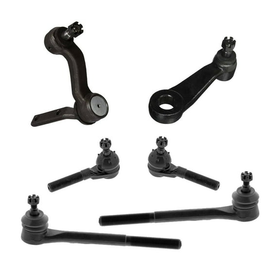 6 Pc Steering Outer Inner Tie Rod Ends Idler Pitman Arms Kit Compatible with 4WD / 4x4 Models Only Fits select: 1998-2004 CHEVROLET S TRUCK, 1998-2005 CHEVROLET BLAZER