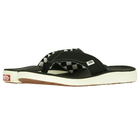 vans checkerboard flip flops
