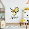 thumbnail image 2 of Behavior Bird Music Life Quote Cartoon Quotes Decors Wall Sticker Art Design Decal for Girls Boys Kids Room Bedroom Nursery Kindergarten Home Decor Stickers Wall Art Vinyl Decoration (30x27 inch), 2 of 2