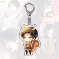thumbnail image 2 of LANFY Anime Attack on Titan Llavero De Coche Acrílico Ataque En Soporte De Llaves Bolsa Creativa Colgante Para Hombres Mujeres Niños Llaveros Accesorios Interiores Doble Cara huangjie unisex, 2 of 2