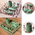 thumbnail image 2 of 100PCS 4cm Army Combat Men Plastic Soldiers Military Figure Action Kid Gift Toy, 2 of 6