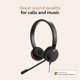 thumbnail image 3 of Auricular Jabra Evolve 20 SE con cable, doble oído, USB-A y USB-C, 3 of 6