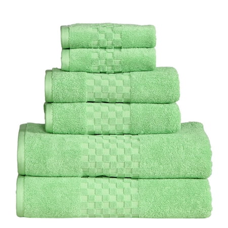 Luxury Ringspun Cotton 6 Piece Towel Set by Feather & Stitch