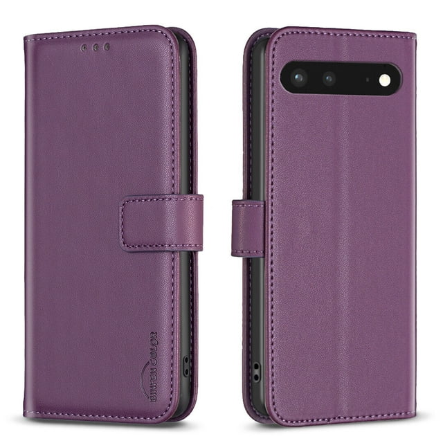 Compatible with Google Pixel 7 Wallet Case with Card Slots Magnetic Closure Flip Folio Cover