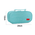 thumbnail image 2 of Pencil Case Pen Bag Holder Pouch Large Handle Big Capacity Desk Organizer Storage Marker Box Stationary, 2 of 5